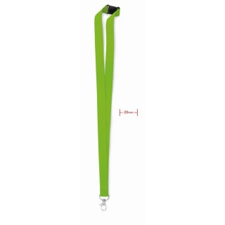 Lanyard con cierre de seguridad en el cuello
